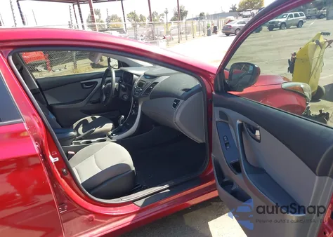 2014 Hyundai Elantra Se from USA, damaged, VIN 5NPDH4AE2EH461982